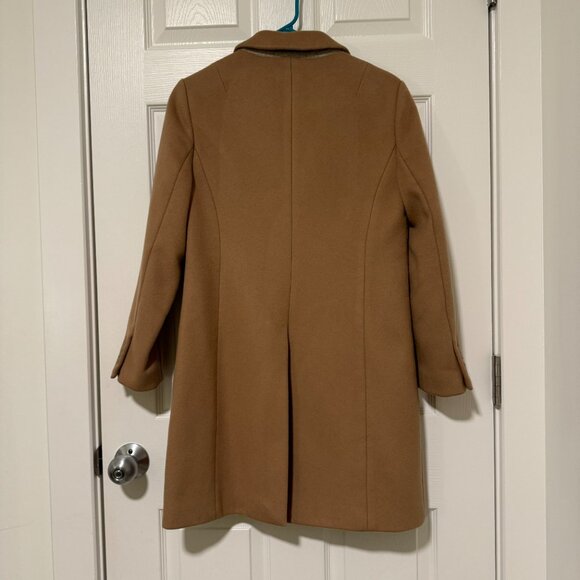 J. Crew Camel Wool & Cashmere Coat - Picture 2 of 6